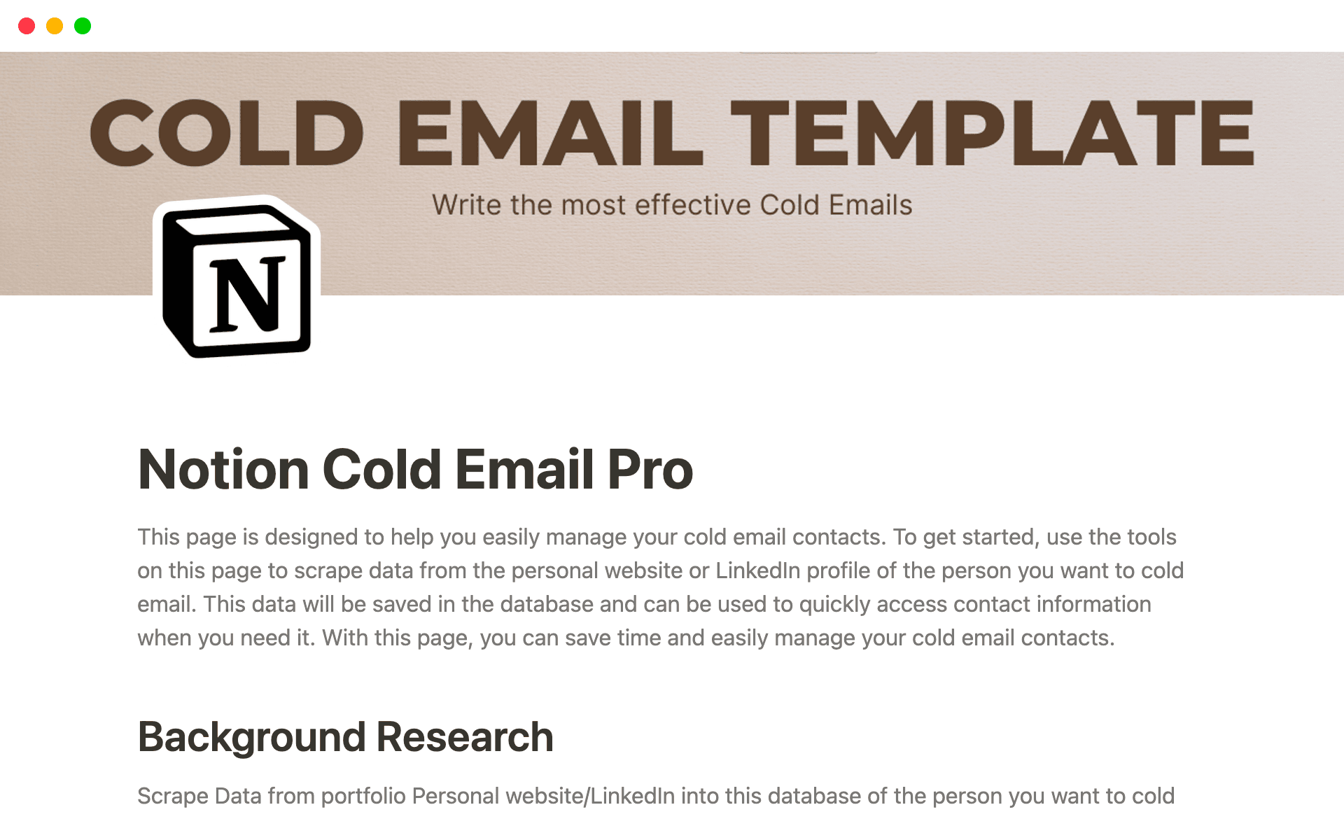 A screenshot of selected keywords and an open Notion AI prompt for writing a sales email.