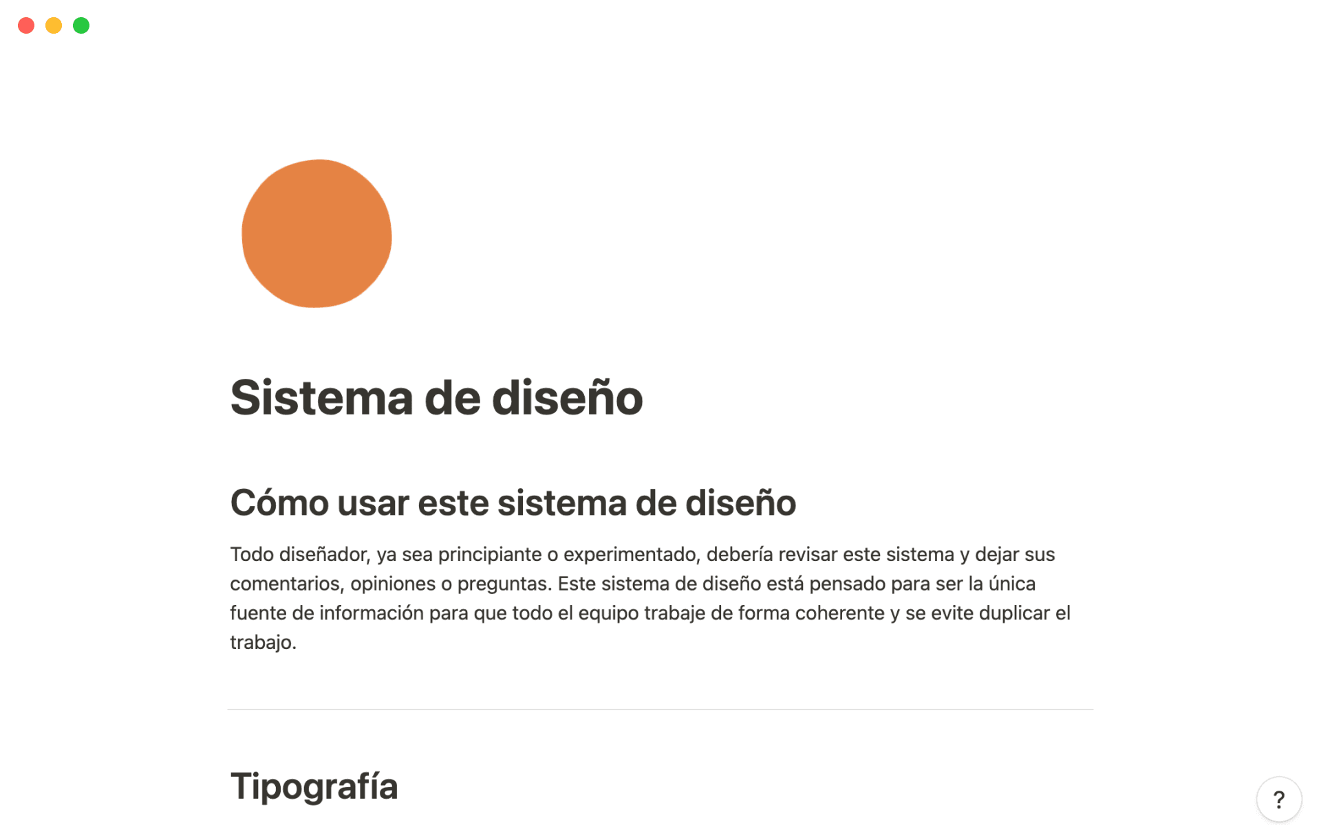 A design system is a hub for style guides and reusable elements which teams can reference throughout the design process.