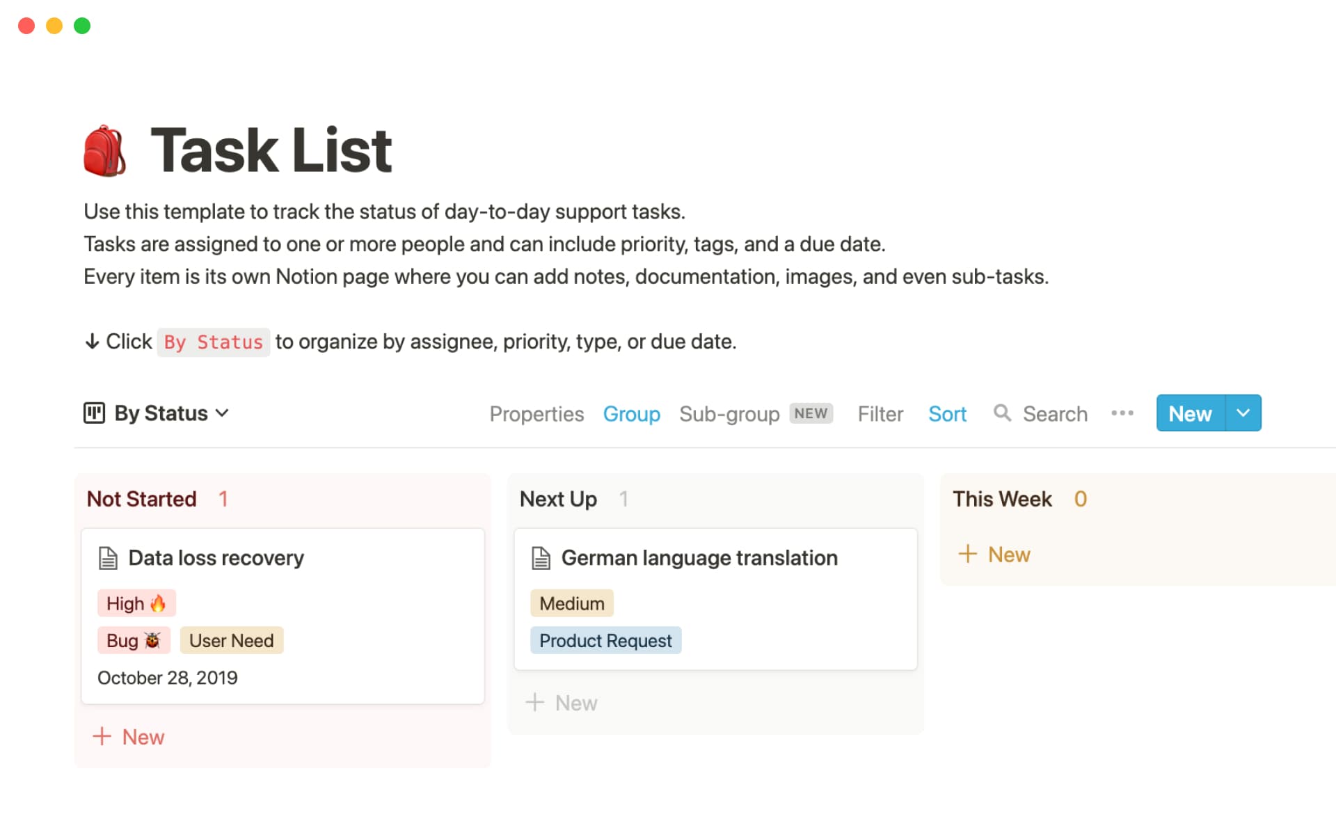 Categorize your tasks by priority and effort to determine how to chip away at your to-dos.