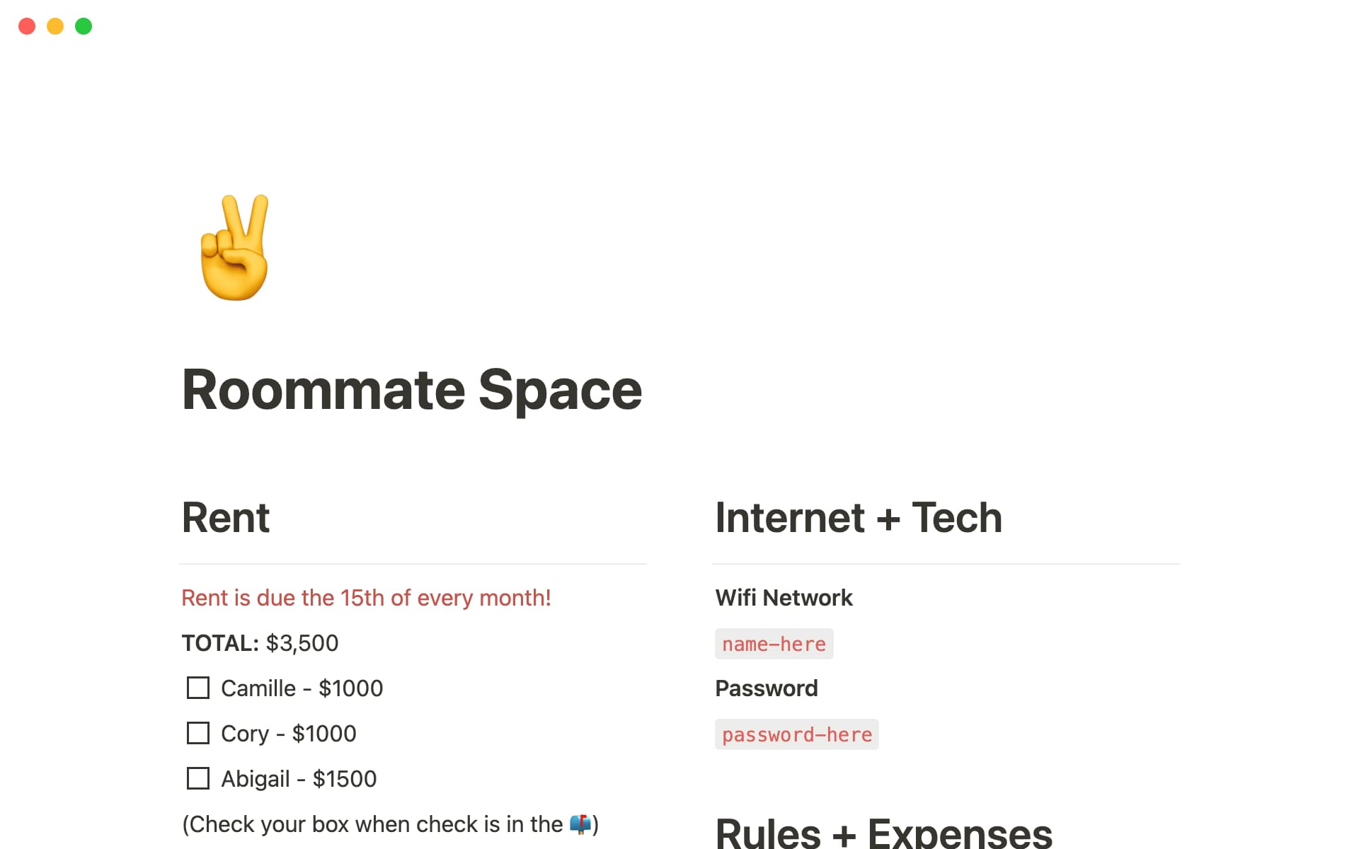 صورة لـ manage-roommate-life-with-notion