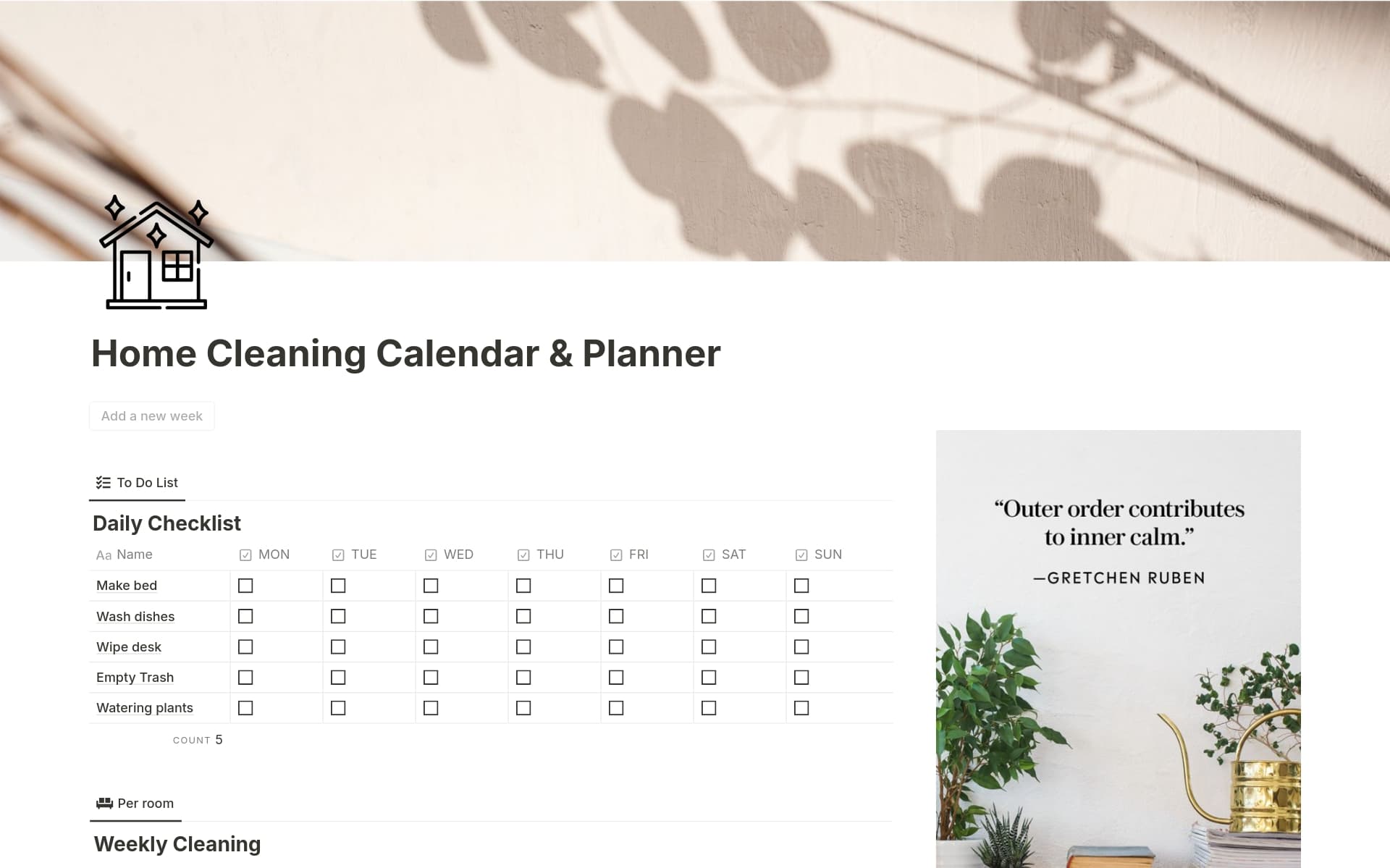 top-5-free-household-chores-templates-in-notion的图片